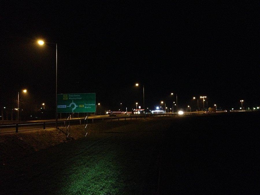 Wjazd do Czarnkowa / nowa obwodnica