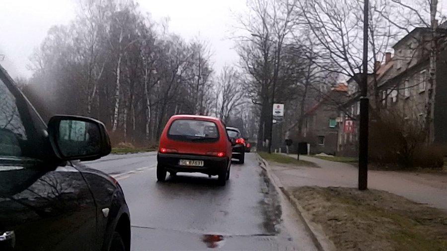 Korek w Zabrzu... na oko ponad 300m do skrzyżowania