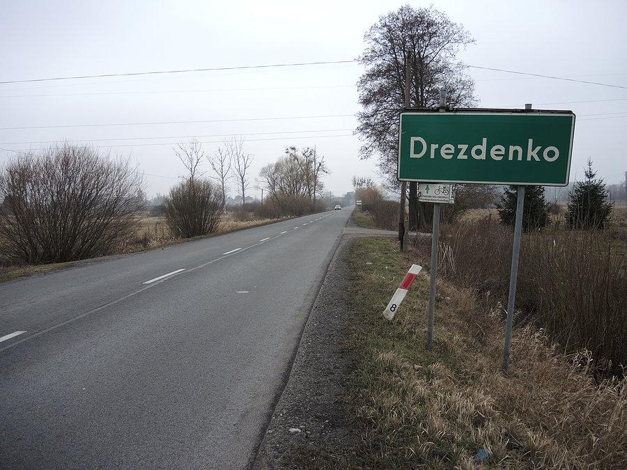 Wjazd do Drezdenka