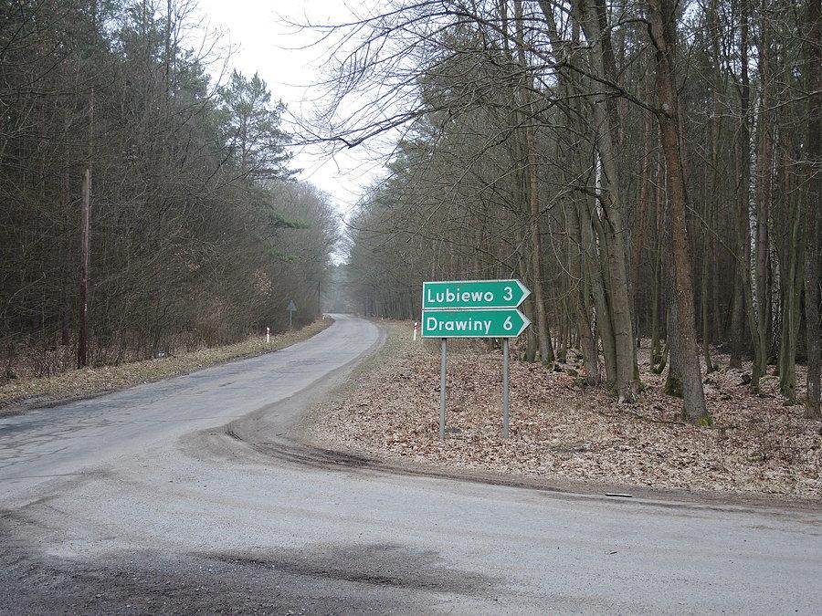 Kierunek Lubiewo nad jeziorem Łubowo
