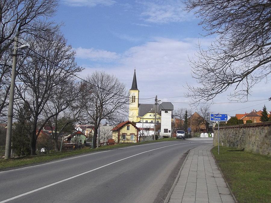 Dolní Benešov, jadę do Háj ve Slezsku