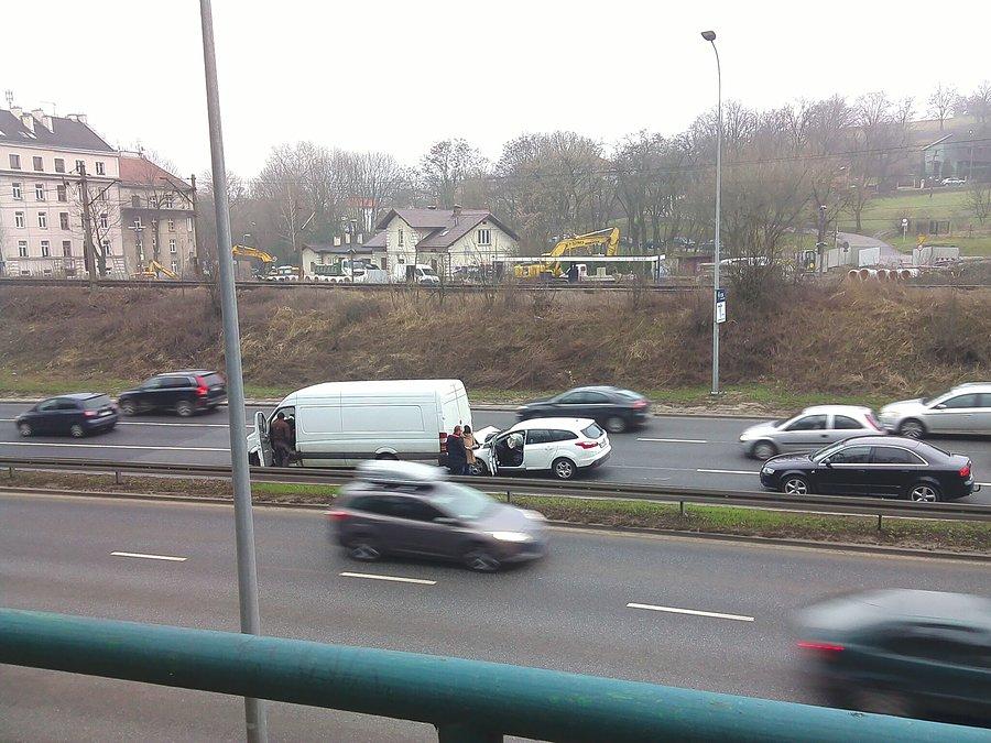 Kolizaja na Powstańców Śląskich