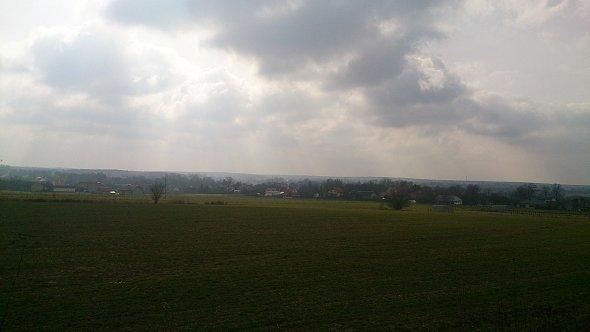 Chmury nad polami