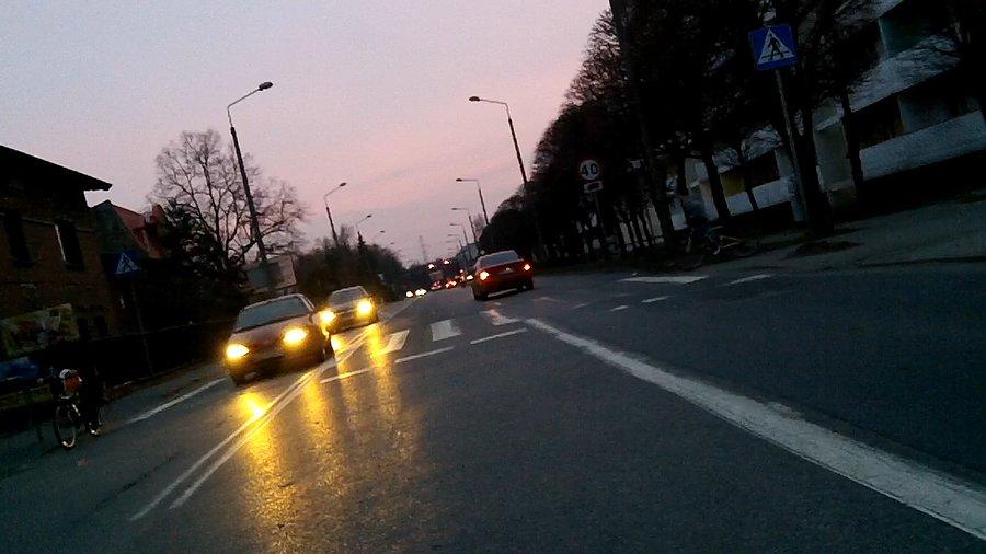 Chwila postoju... ale w zasięgu wzroku 2 rowerzystów... dziewiąty i dziesiąty :)