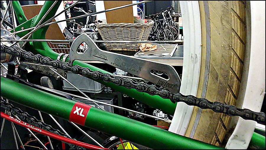 Przymiar łańcucha na łałóncychu z przebiegiem 2500km