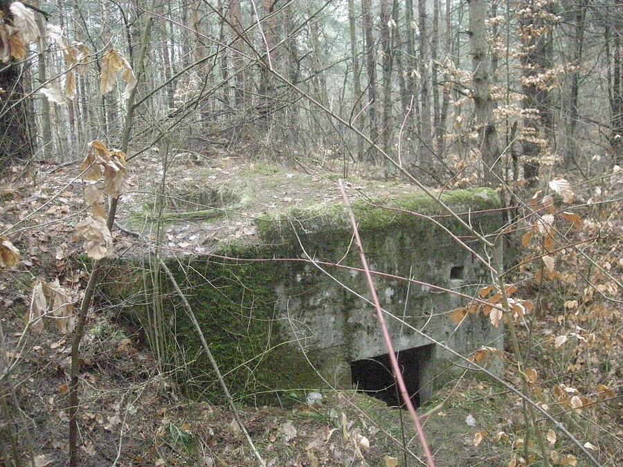 Ringstand 58c (Tobruk) do ognia okrężnego w okolicach Przymiłowic