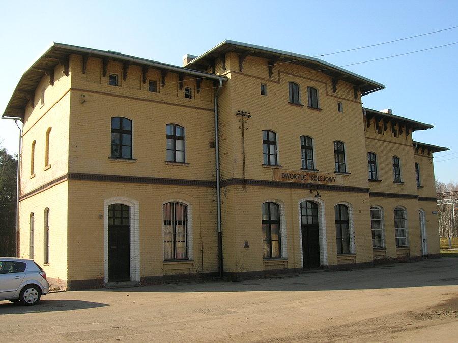 Dworzec kolejowy w Miasteczku Śląskim