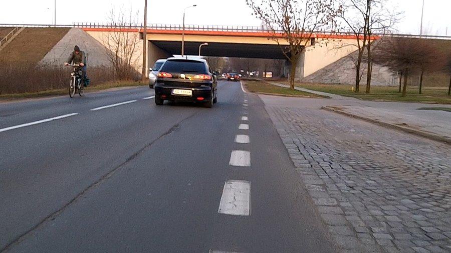 Kolejny rowerzysta