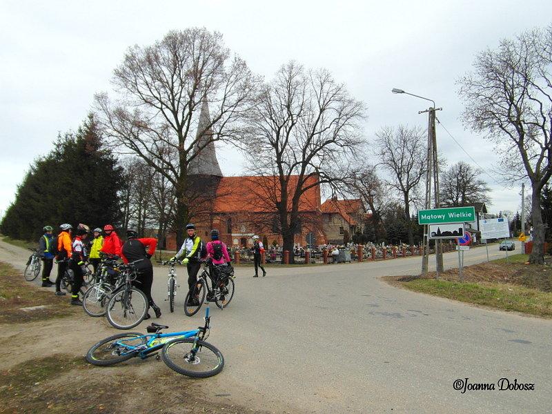 Pierwszy postój w Mątowach Wielkich