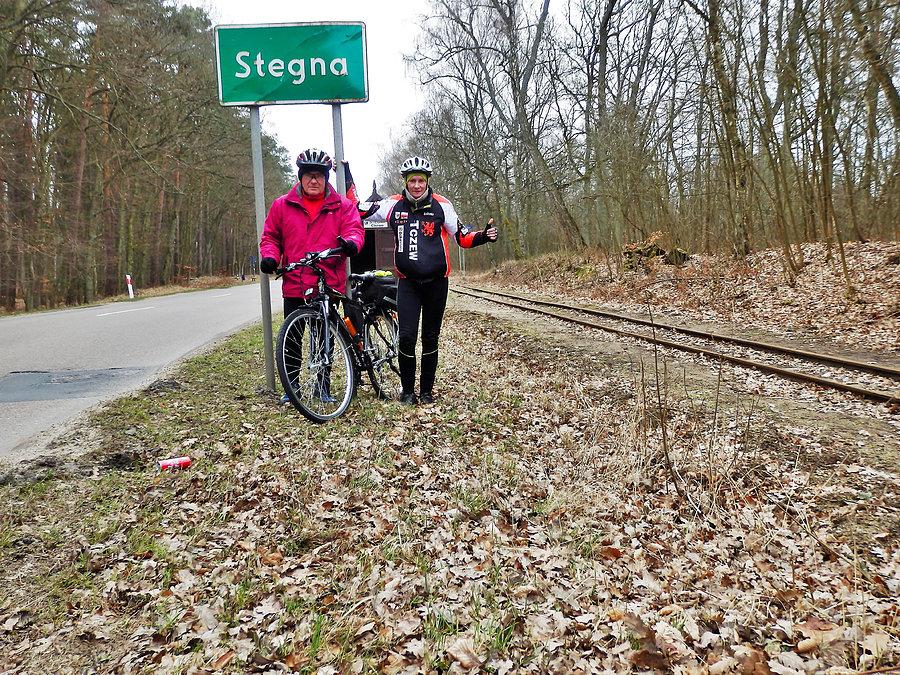 W drodze do Stegny. Zakończenie sezonu, przez Elbląskie Morsy