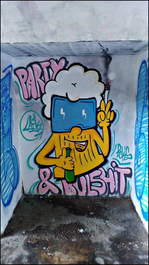 Mural na Placu Społecznym