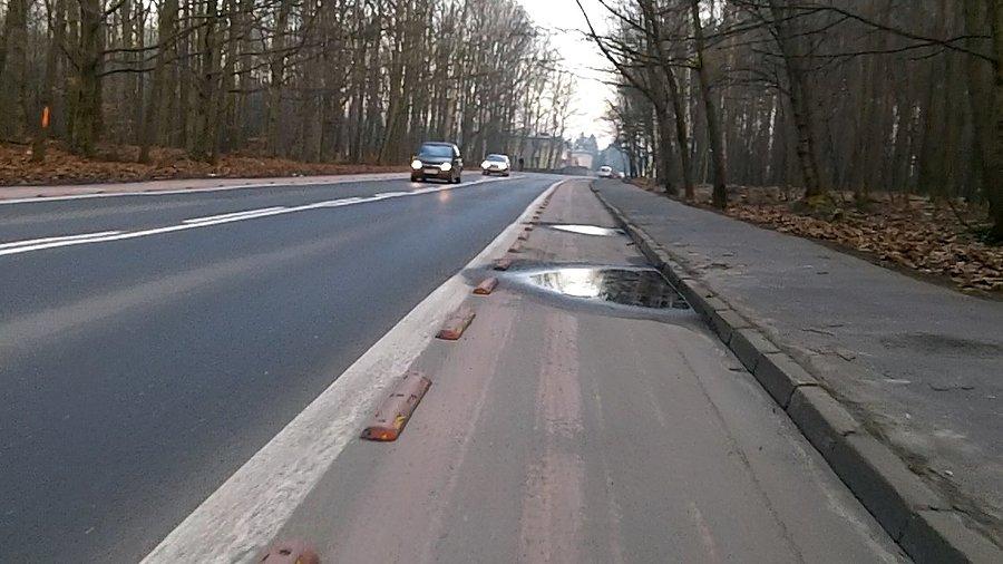 Te kilka kałuż zupełnie nie przeszkadza... ;)