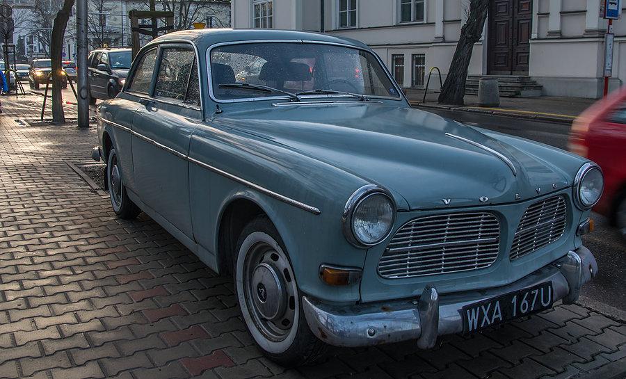 Volvo... na ulicy w Warszawie