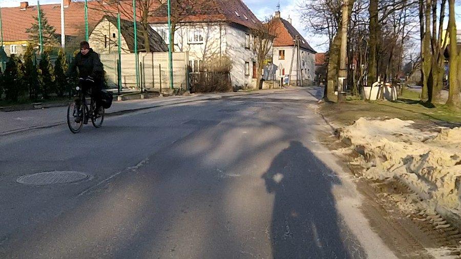 Nie tylko ja na rowerze