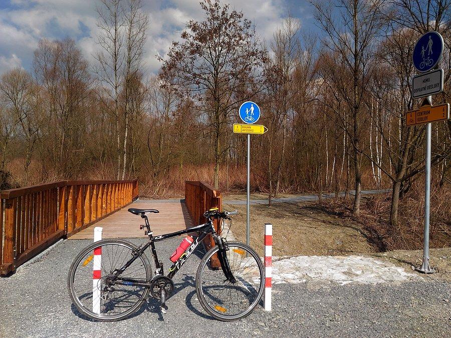 Koblov, ścieżka rowerowa