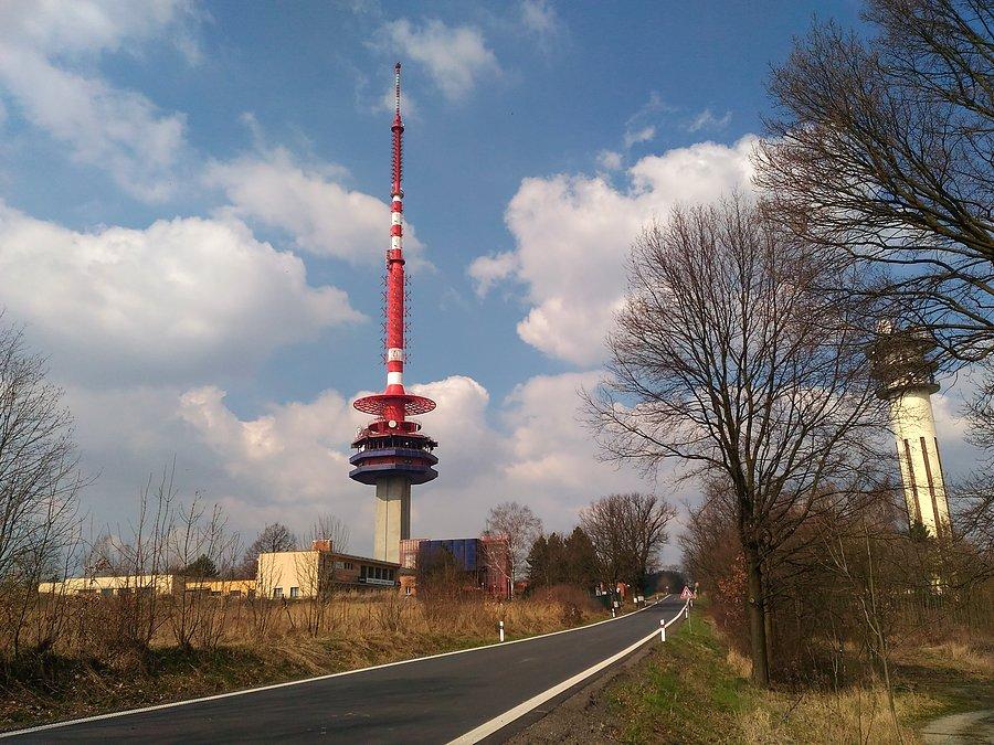 Hošťálkovice. Nadajnik TV