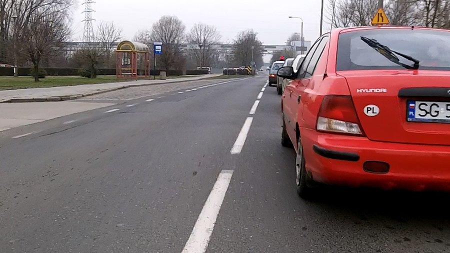 Przymusowy postój na Królewskiej Tamy