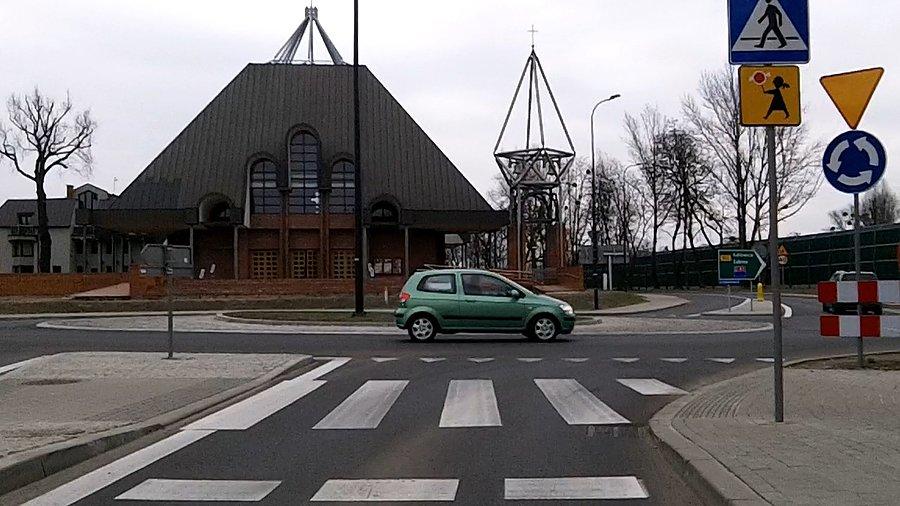 Rondo na Jagiellońskiej w Gliwicach