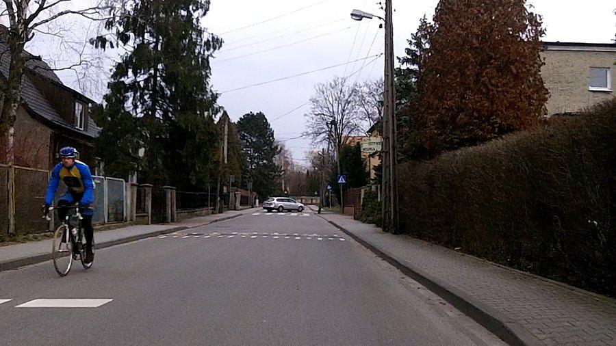 Gość na szosie