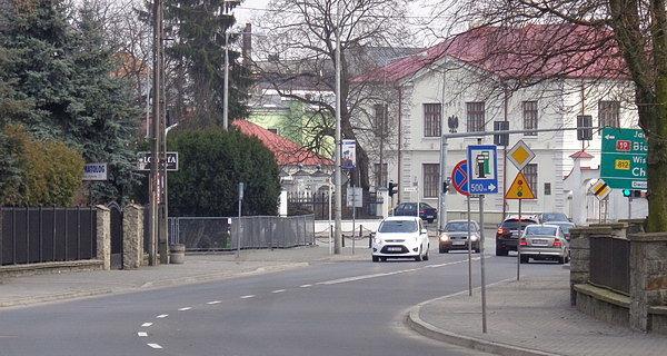 Biała Podlaska. Ulica Warszawska
