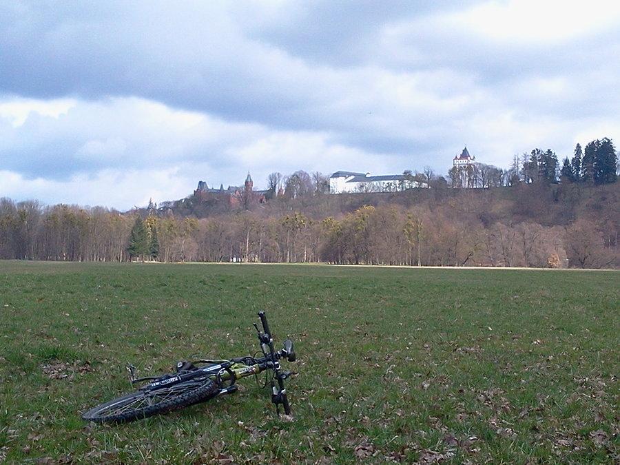 Zamek od dołu
