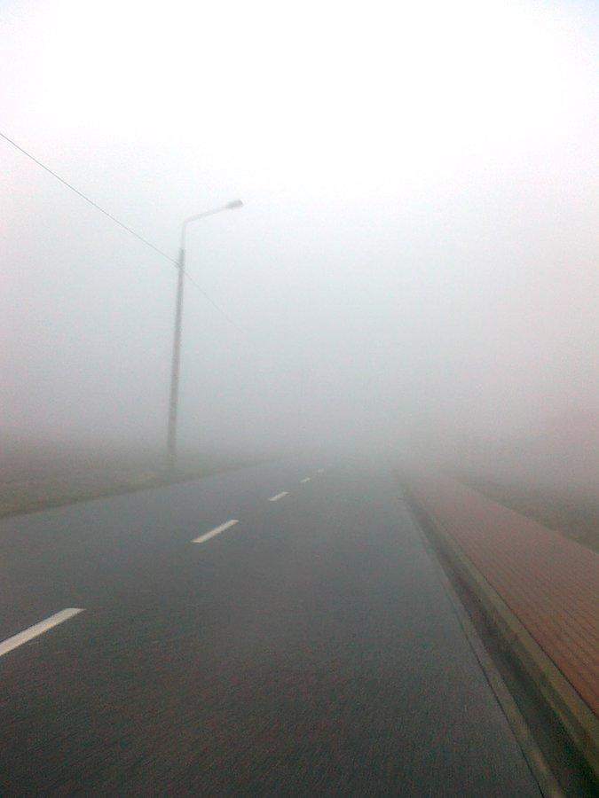 Momentami niewiele było widać