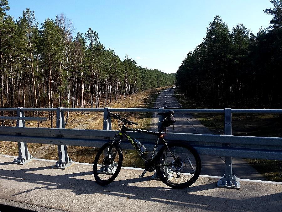 Przejazd nad "Chociwelką"