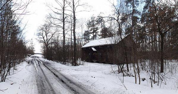 Stary tartak przy leśniczówce Janówka