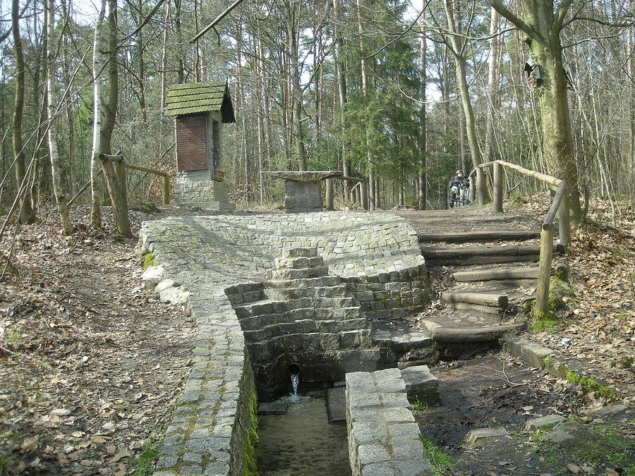 Źródełko św. Huberta w Cisiu