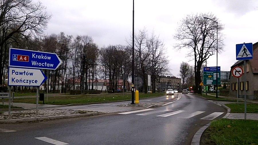 Kierunek Pawłów, Kończyce