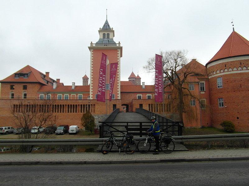 Pałac Krasickich Lidzbark Warmiński - na szlaku Green Velo