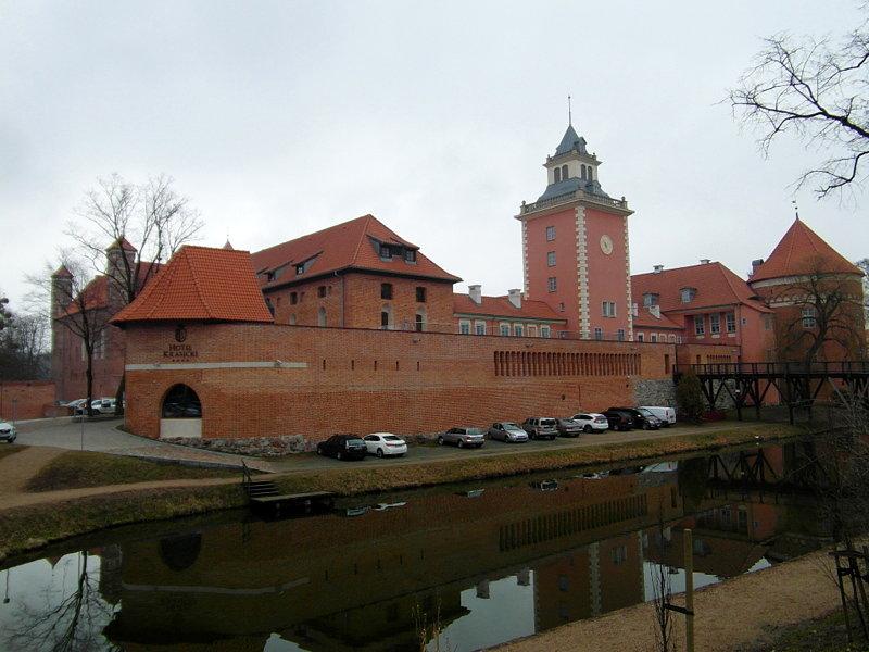 Pałac Krasickich Lidzbark Warmiński - na szlaku Green Velo