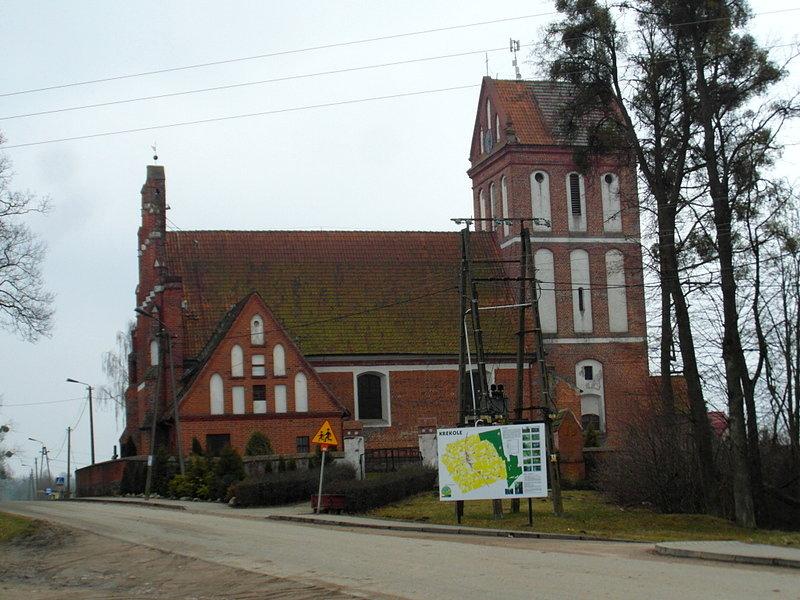 Szlak Green Velo -z Lidzbarka Warmińskiego do Bartoszyc -wieś Krekole