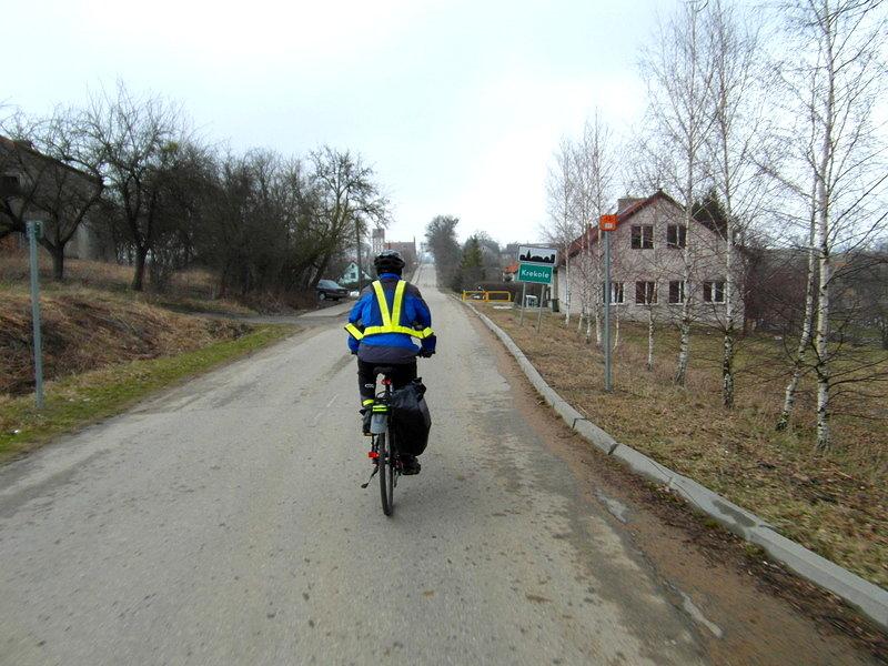 Szlak Green Velo -z Lidzbarka Warmińskiego do Bartoszyc -wieś Krekole