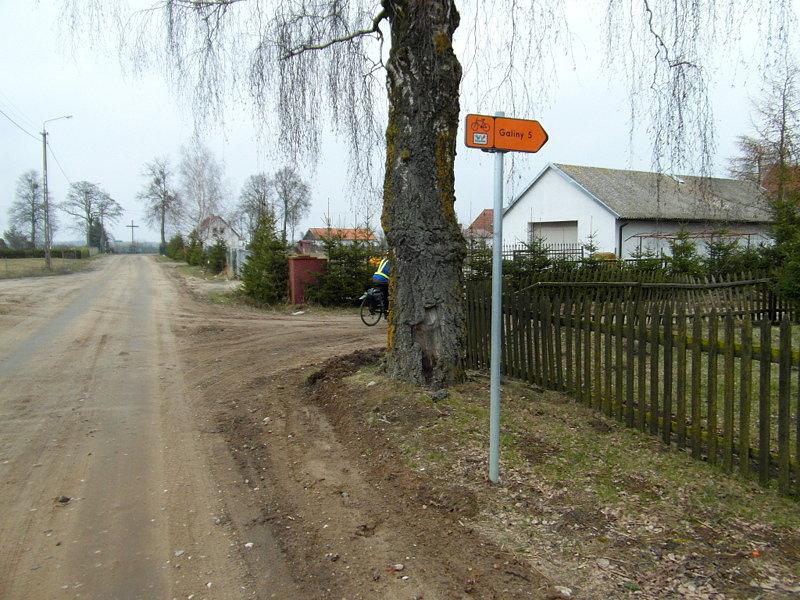 Szlak Green Velo -z Lidzbarka Warmińskiego do Bartoszyc -wieś Krawczyki