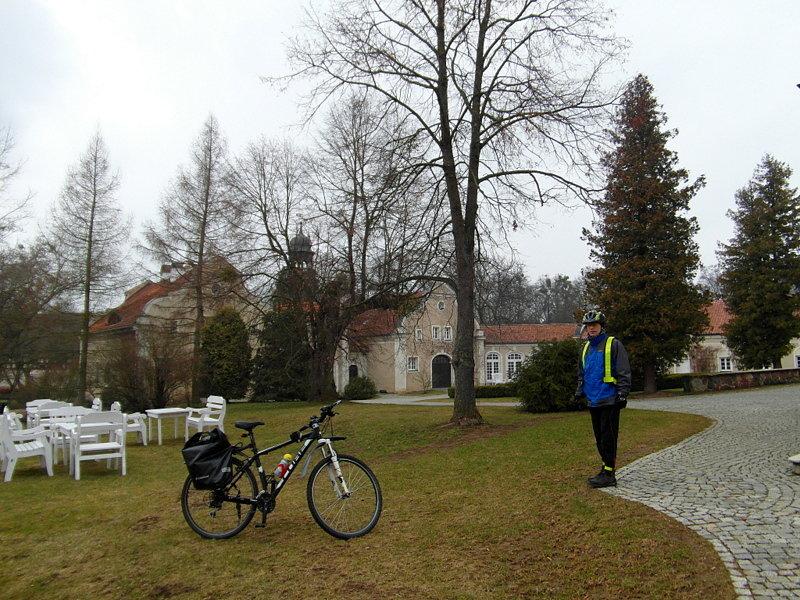 Szlak Green Velo -z Lidzbarka Warmińskiego do Bartoszyc -Pałac w Galinach