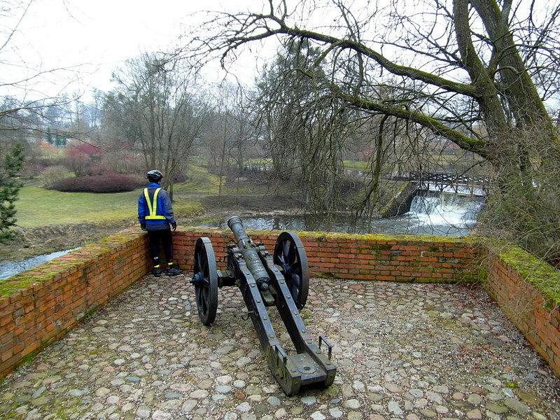 Szlak Green Velo -z Lidzbarka Warmińskiego do Bartoszyc -Pałac w Galinach