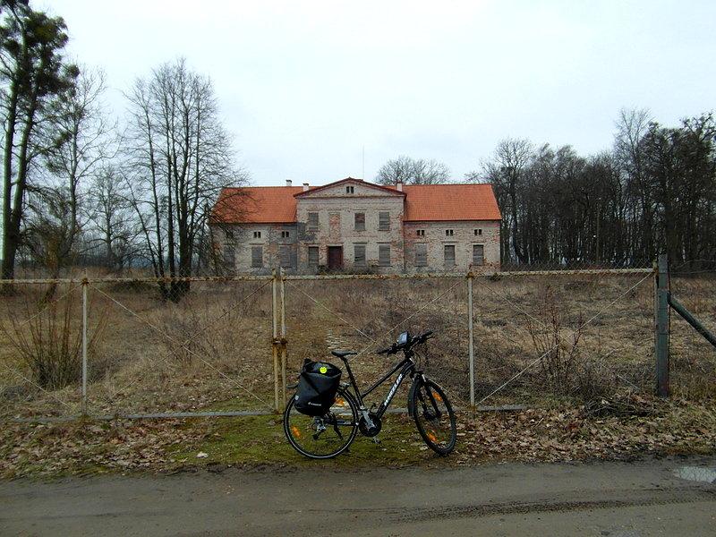 Dworki i pałace -Szlak Green Velo -z Lidzbarka Warmińskiego do Bartoszyc