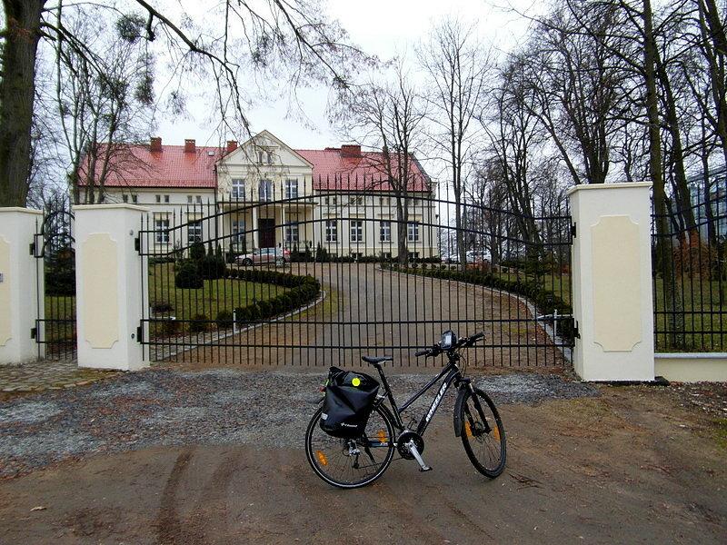 Dworki i pałace -Szlak Green Velo -z Lidzbarka Warmińskiego do Bartoszyc