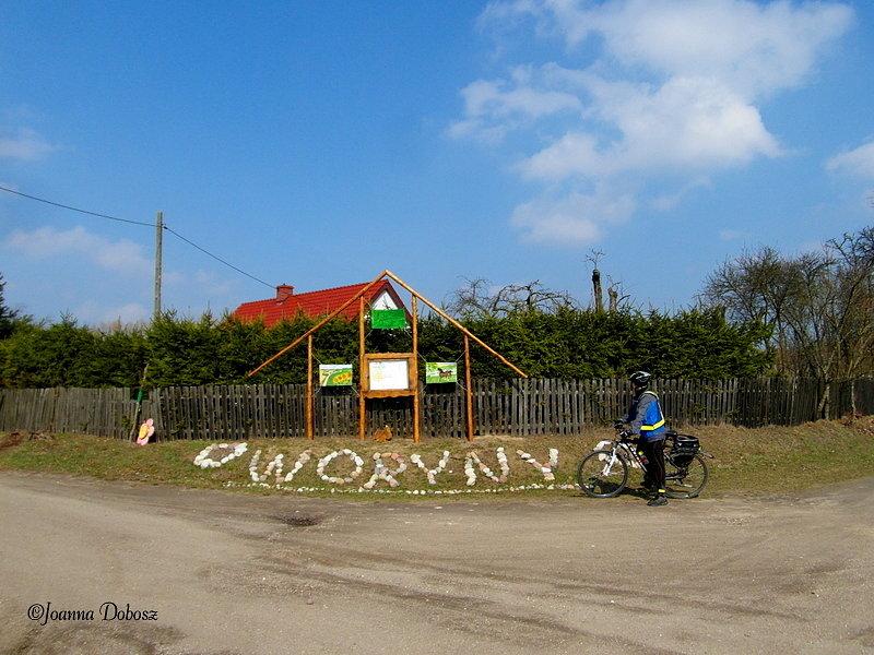 Dojechaliśmy do miejscowości Woryny