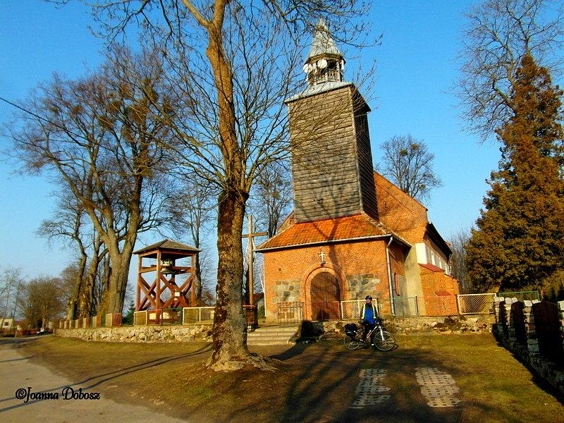 Kościół w miejscowości Janikowo