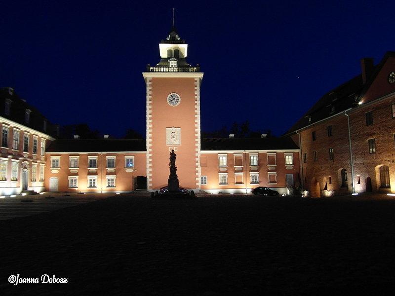 Lidzbark Warmiński nocą