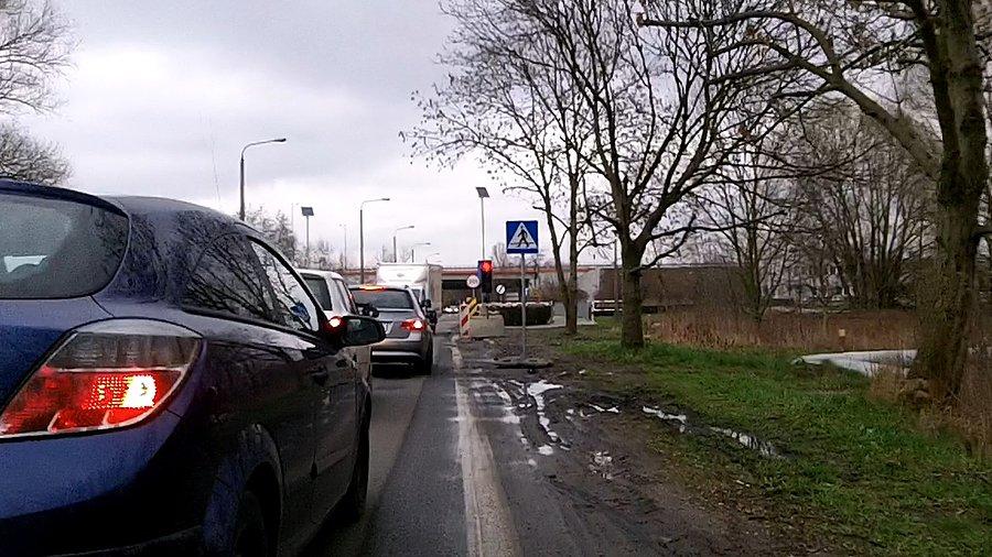 Jakby więcej samochodów niż zwykle