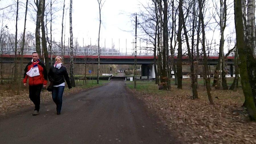 Kibice zdążają z każdego zakątku Zabrza