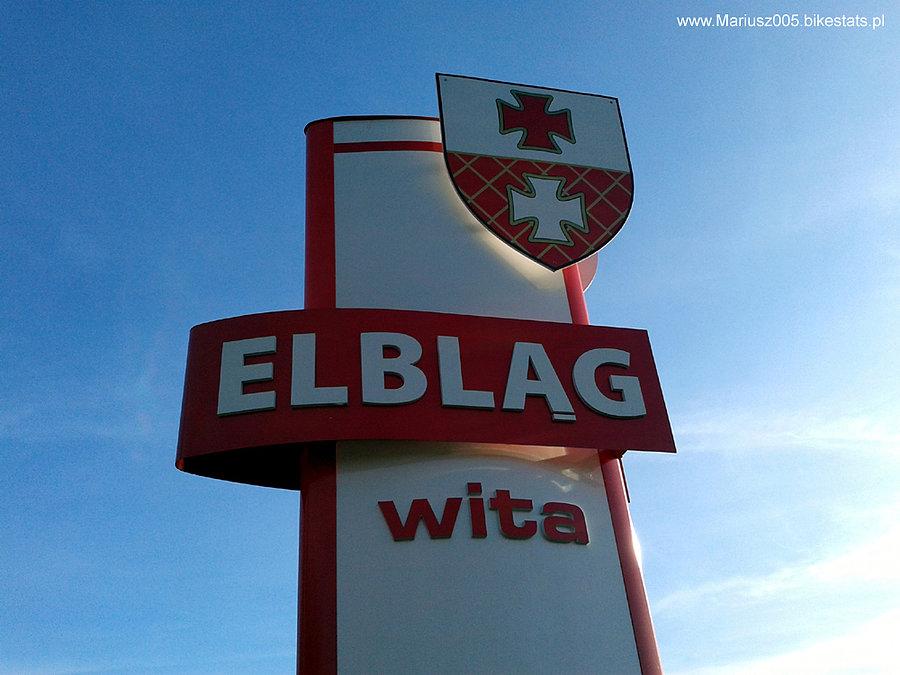 Elbląg wita