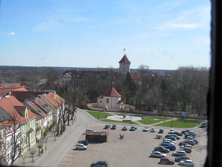 Widok z baszty na Zamek