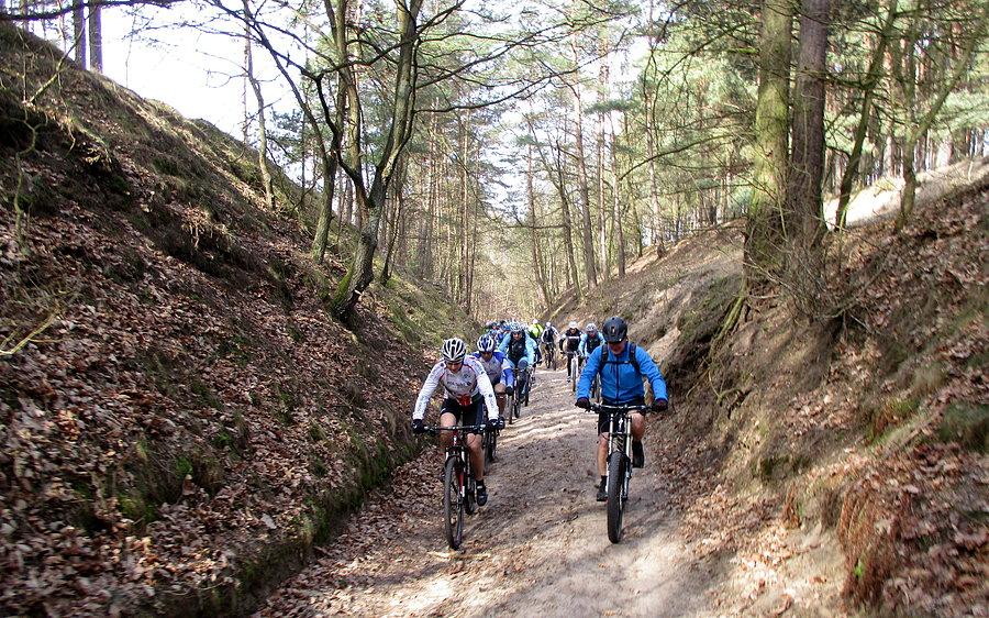 Od razu skeciliśmy w stronę pure MTB Wielkopolska