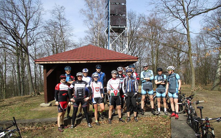 Pamiątkowa fota na 192m szczycie