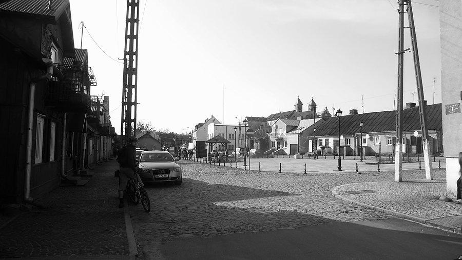 Rynek w Czerwińsku nad Wisłą