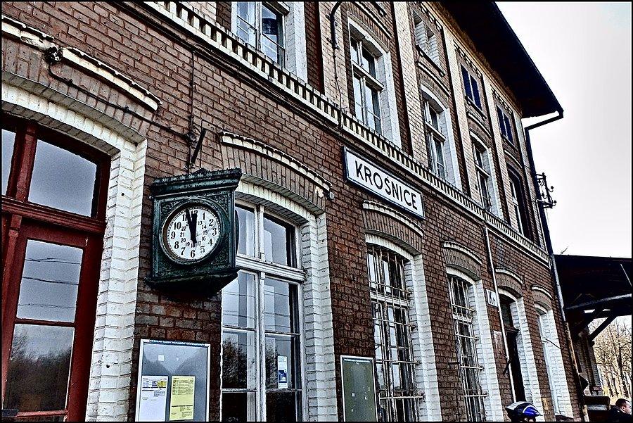 Przystanek kolejowy w Krośnicach
